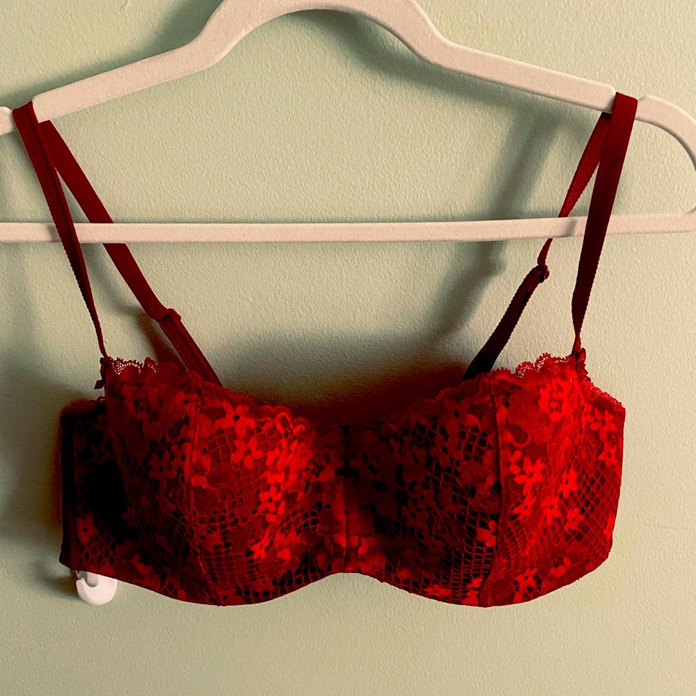 2 for 15.00- Sexy red Adore me bra! 38D